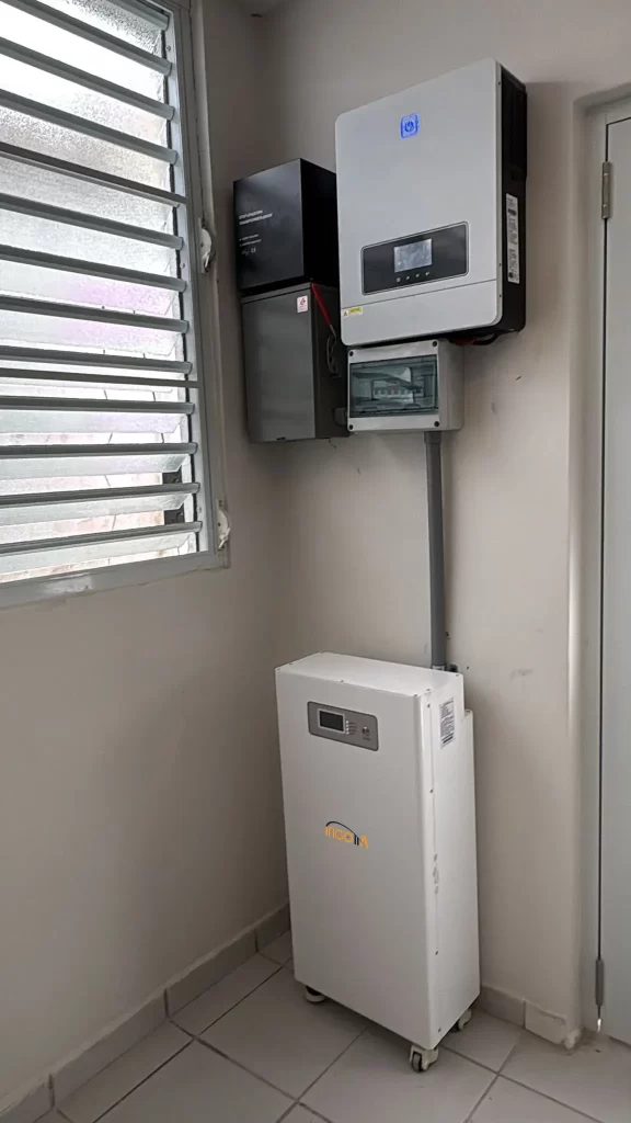 15KWh lifepo4 battery installation project