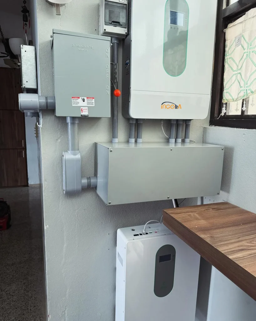 10 kW solar power installation project