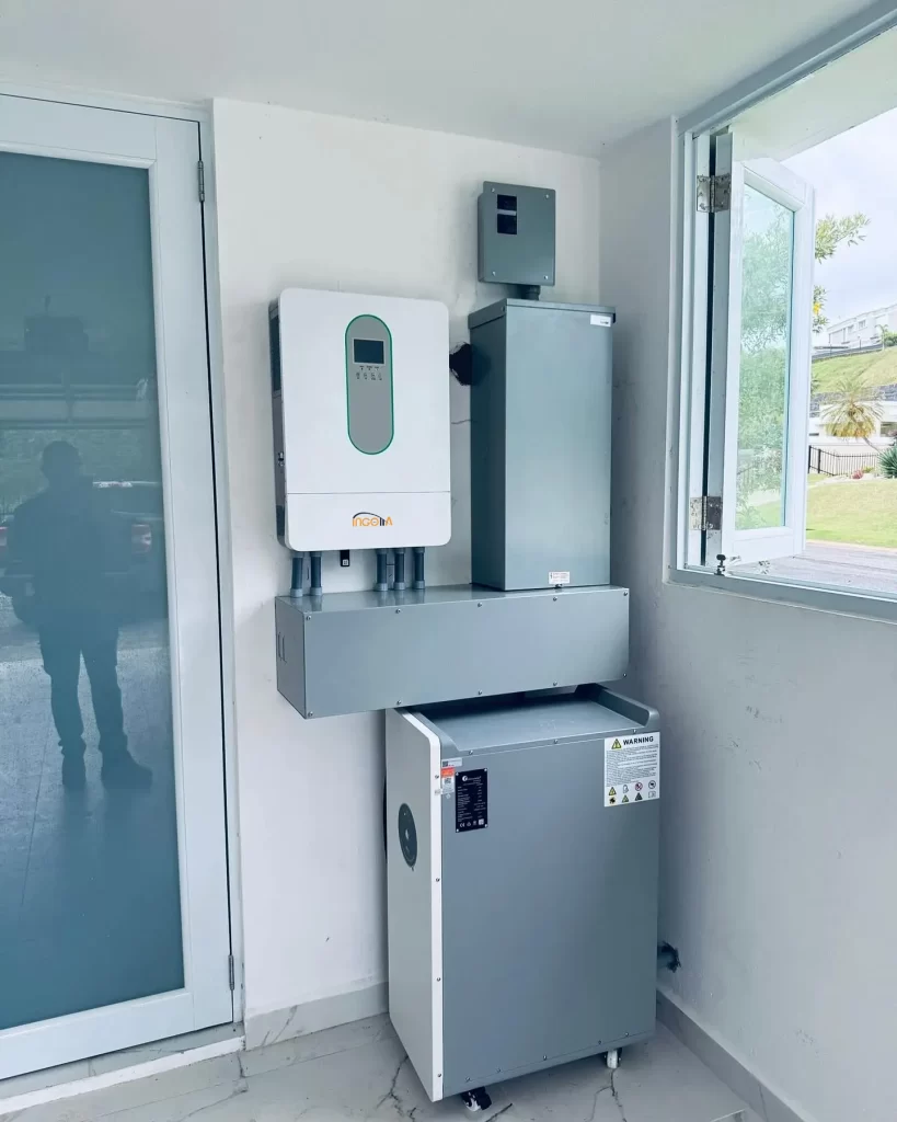 10KW solar inverter installation project