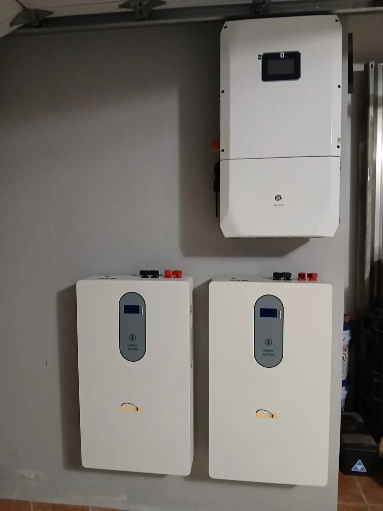 20KWh lifepo4 battery installation project