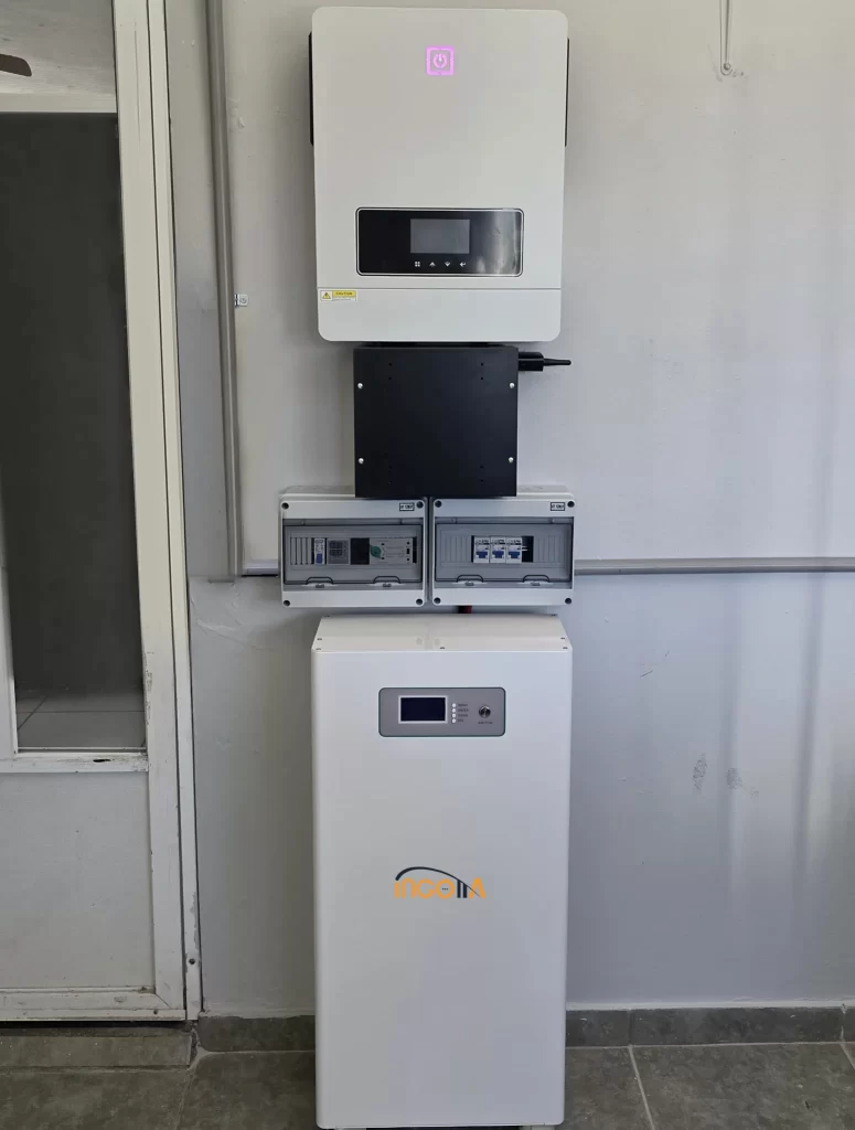 15KWh lifepo4 battery installation project