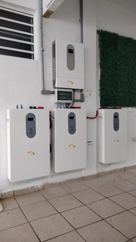 10kw hybrid inverter & 30kwh lifepo4 battery